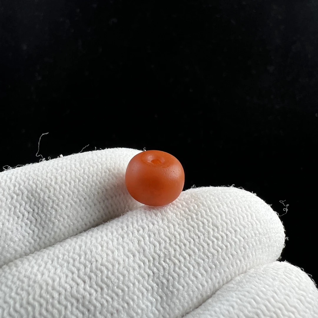 Y6683天然原矿蜜蜡 老蜡墩子 10*8mm抖音基地质检发货