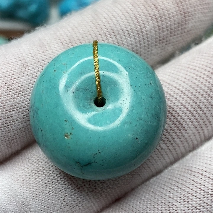 绿松石未镶嵌天然原矿 地大质检