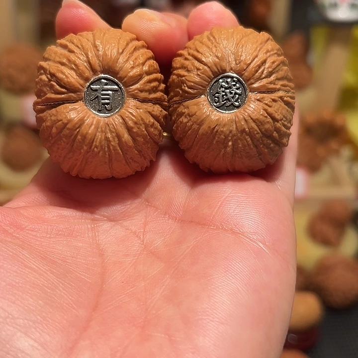华***宝吊坠桃核精品核桃
