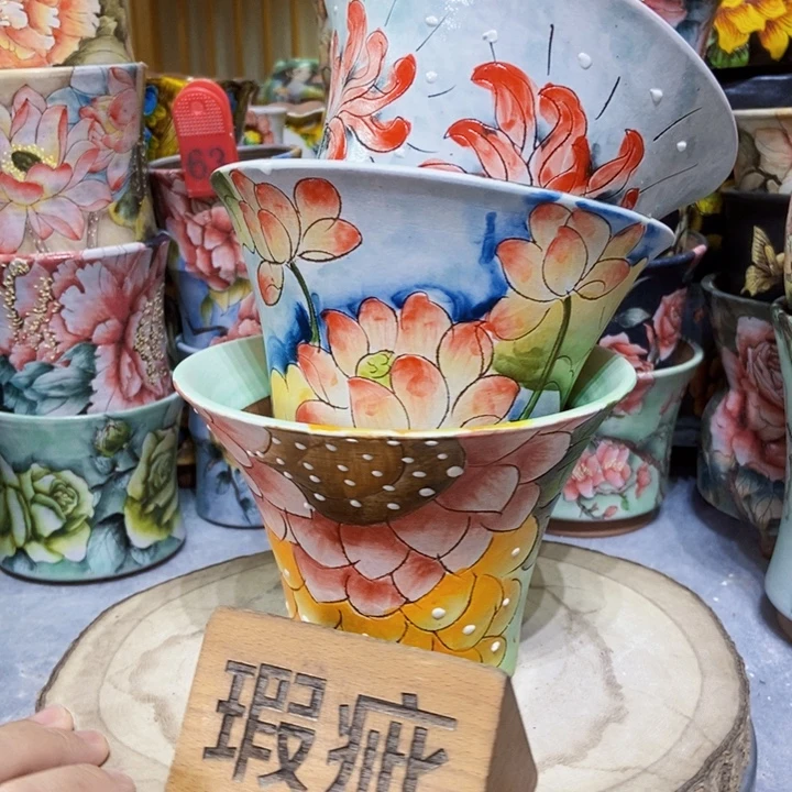 景德镇艺术手绘作品