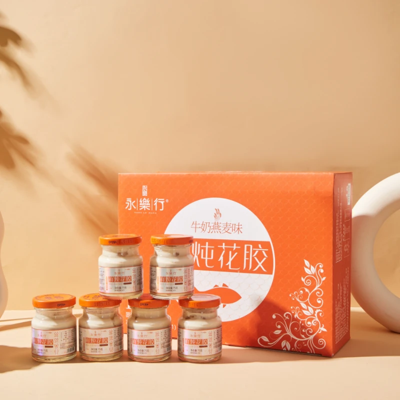 【永乐行】鲜炖花胶牛奶燕麦润养即食