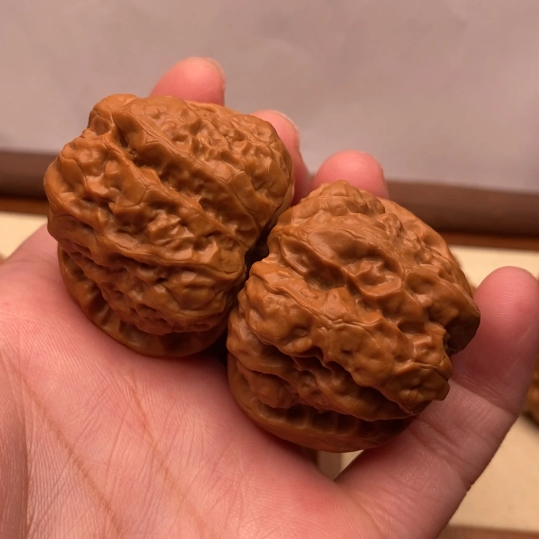 【闪购商品】把件文玩核桃开背蛙边39左右