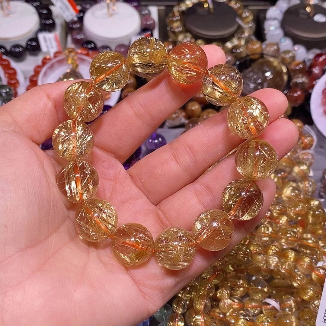 未镶嵌手链水晶金钛晶16