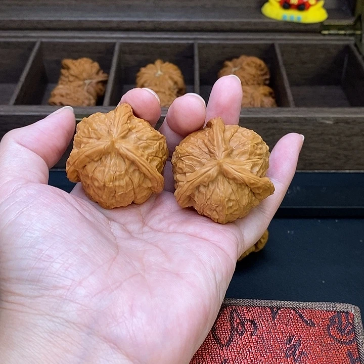 加***儿把件文玩核桃南瓜