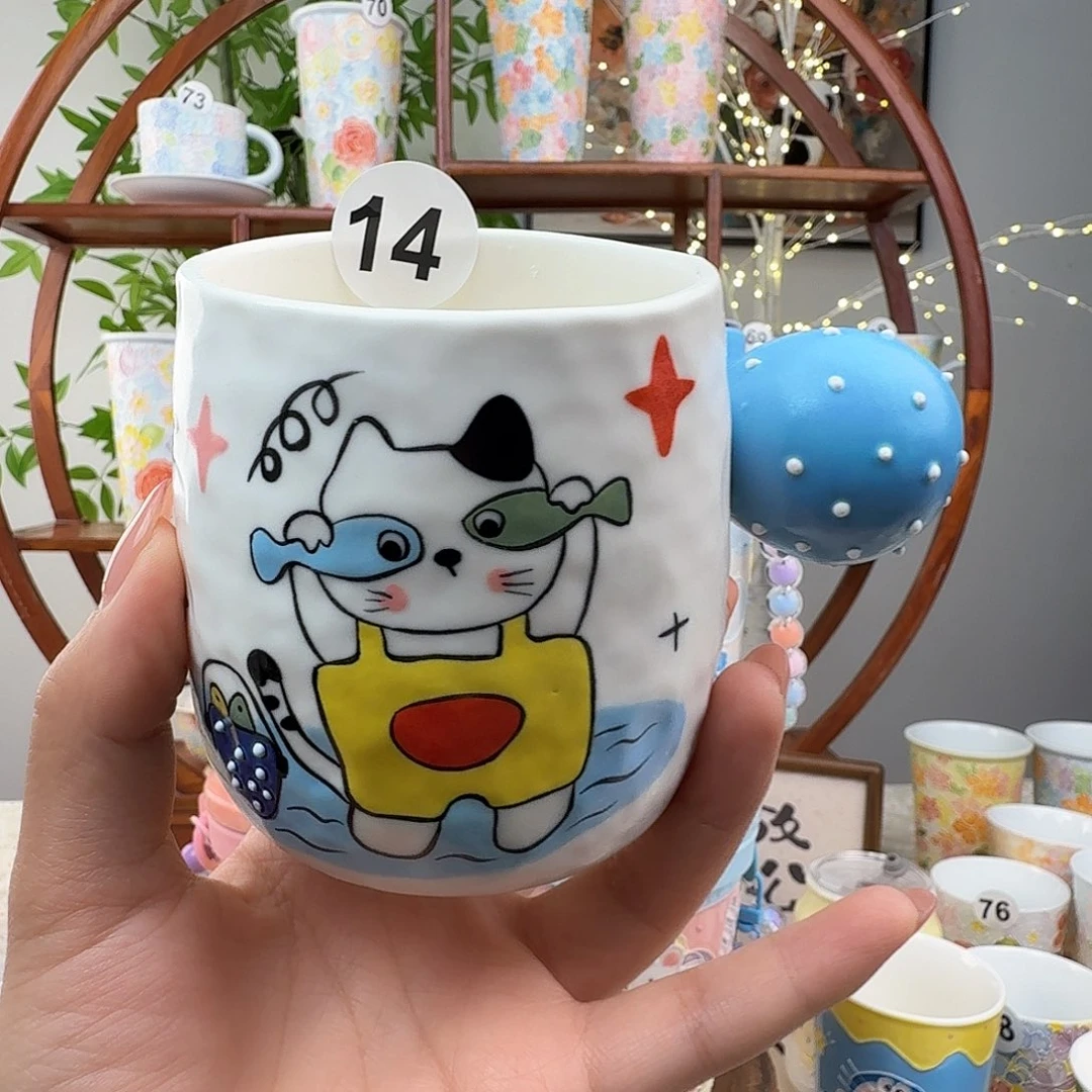 S14景德镇手绘高温釉下彩