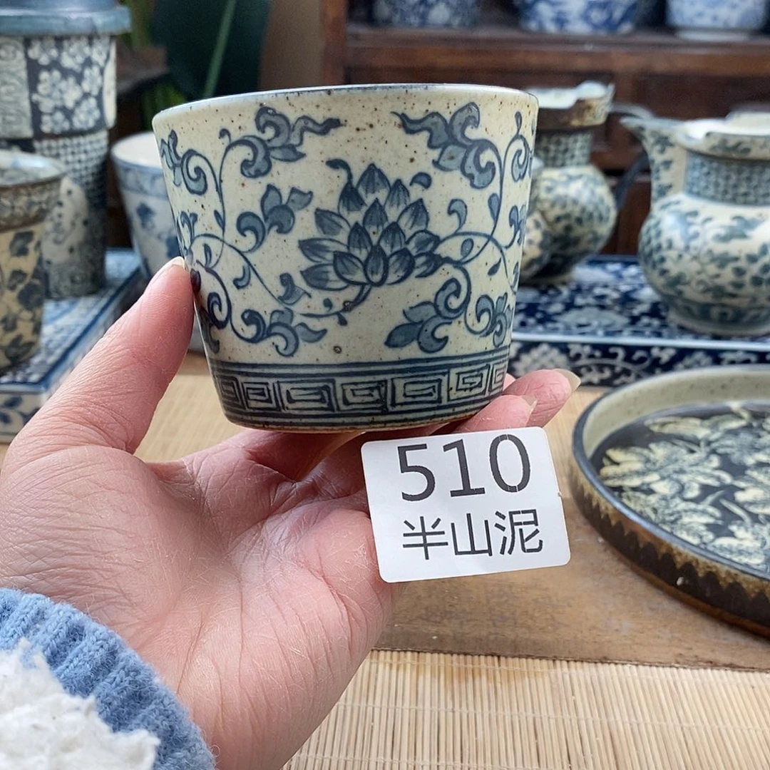 手工手绘青花陶瓷