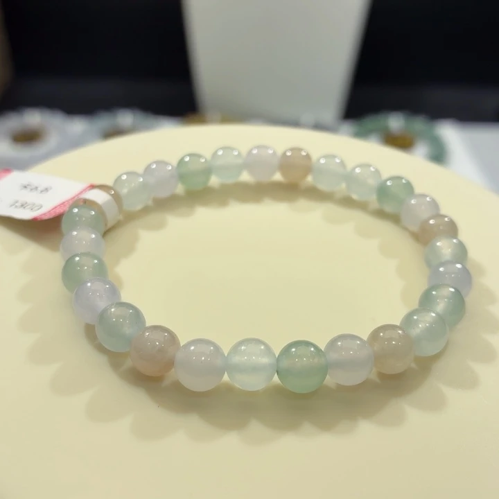 未镶嵌手链翡翠卡6.8