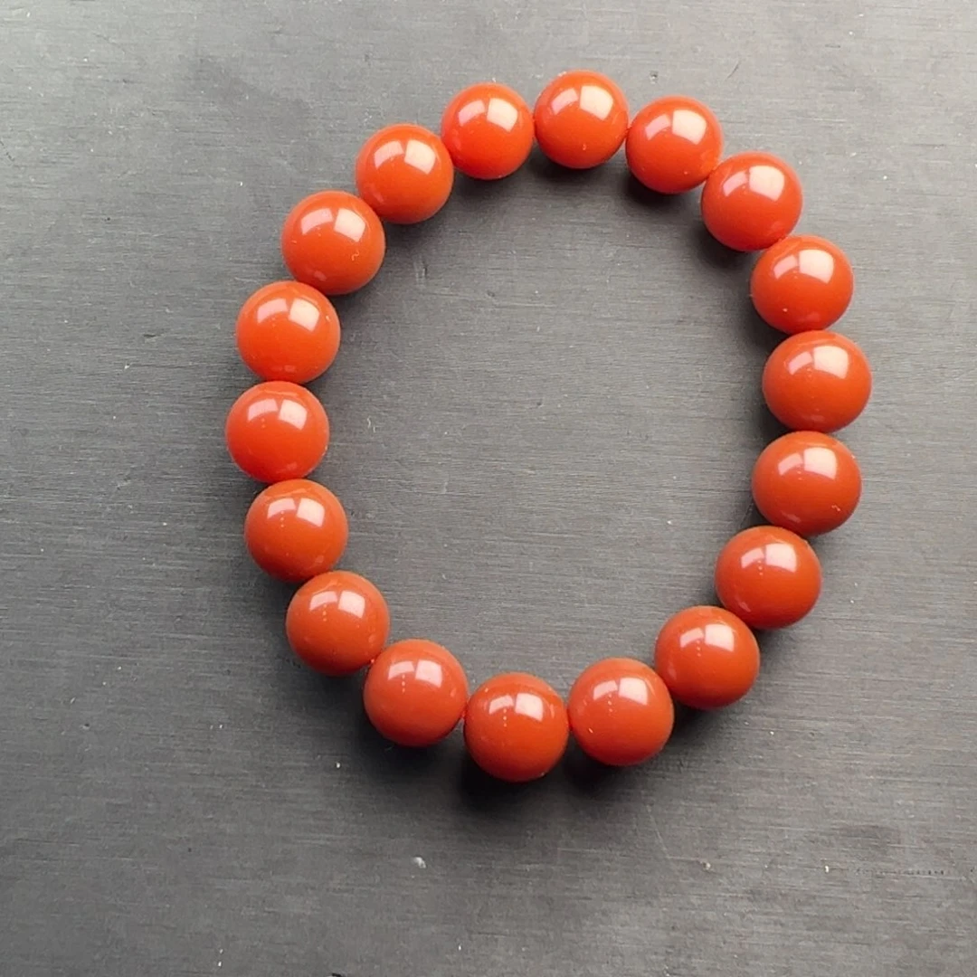 石英质玉（黄龙玉）未镶嵌手串