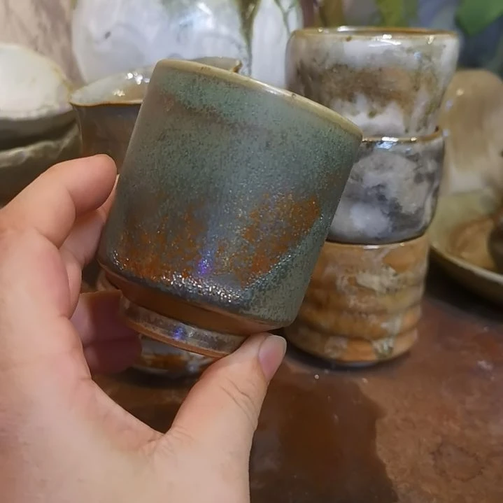 摆件手工高温原矿窑变新品福利
