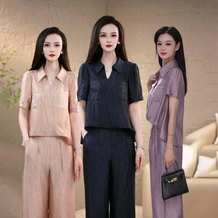 春装时尚休闲女装妈妈装抖音日常通勤款