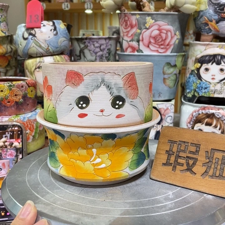 景德镇艺术手绘作品