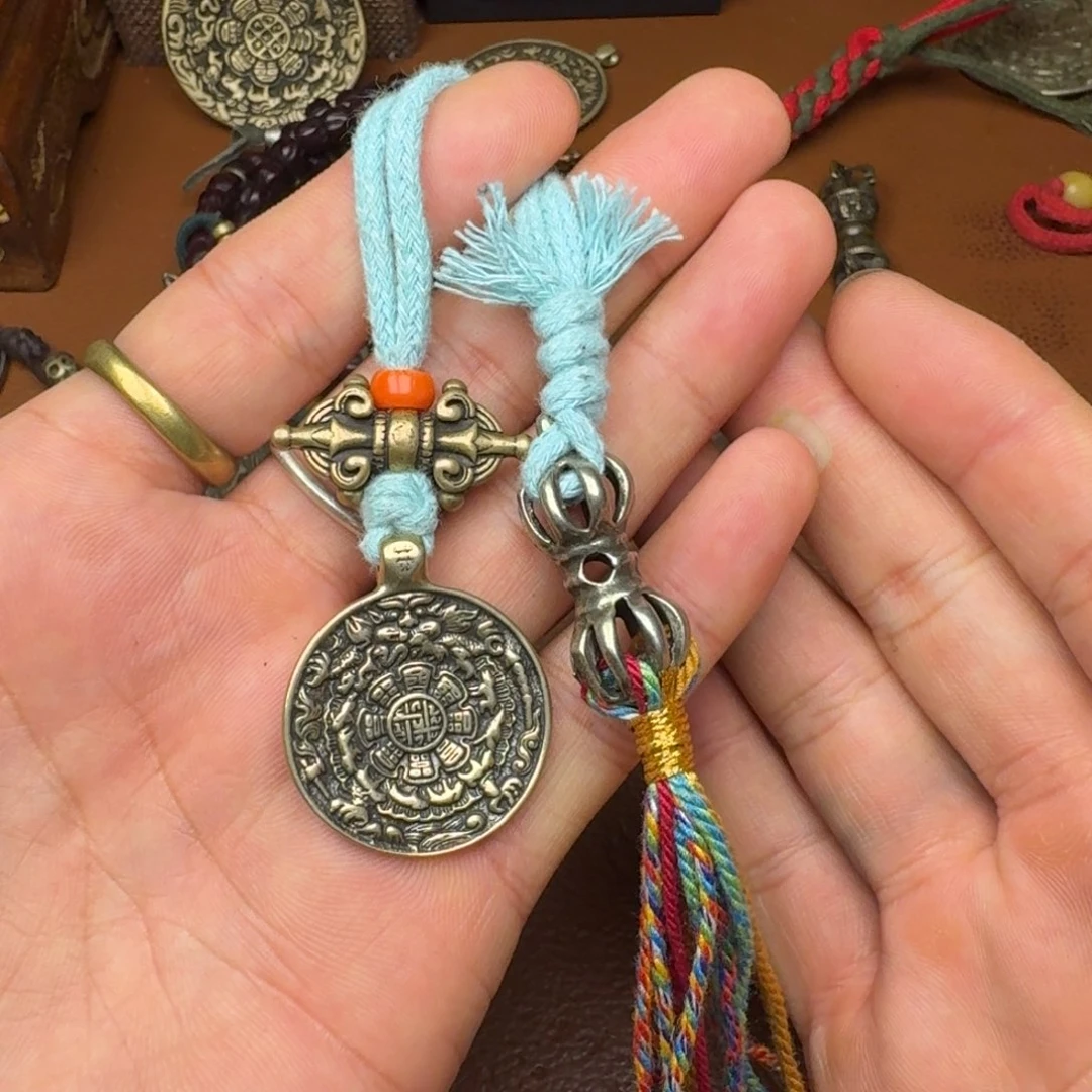 娜****藏式风格九宫八卦牌