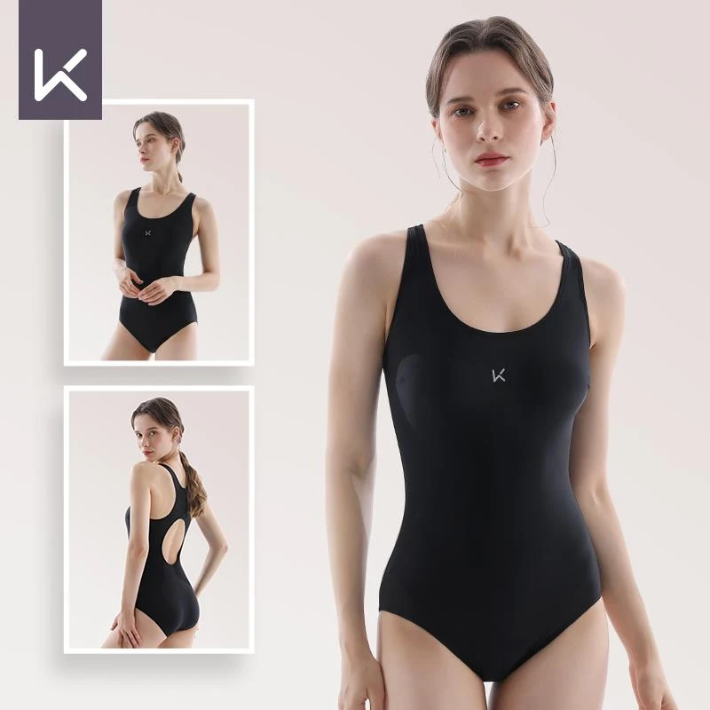 德国Keep泳衣女2025新款专业运动训练竞速连体三角露背游轻奢高质