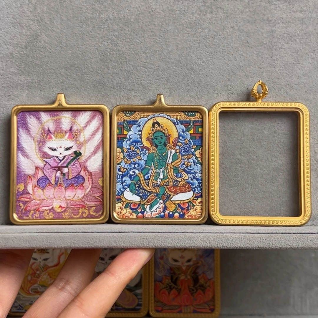 吊坠小*阳双面铜壳双面铜壳