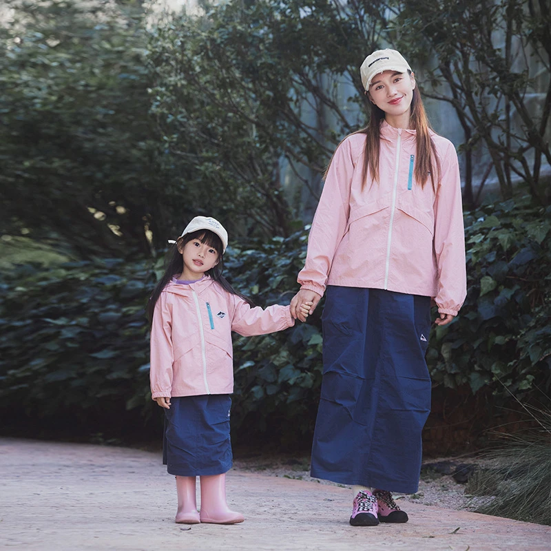 山野有趣 女童山系户外风工装半身裙2025秋季新款母女亲子装裙子