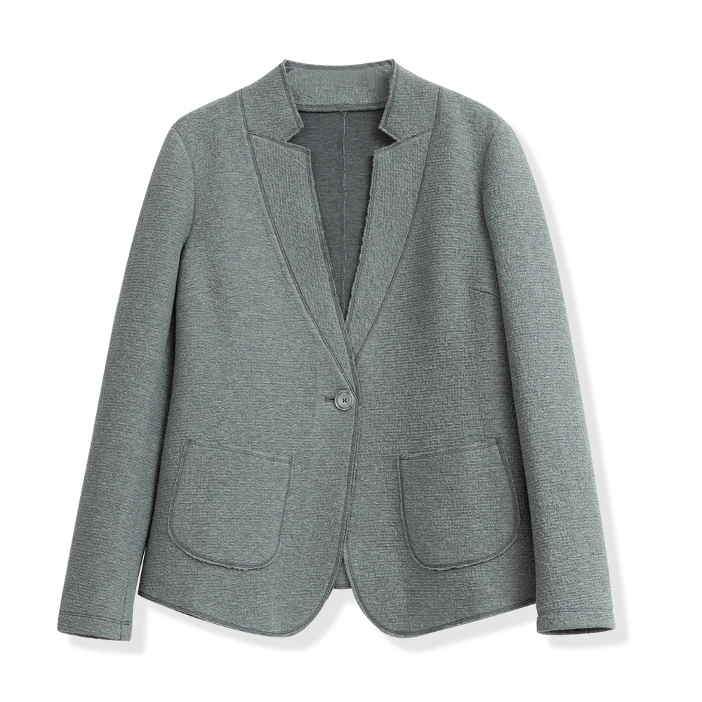 简约设计女士短外套气质简约百搭1807-343-4806