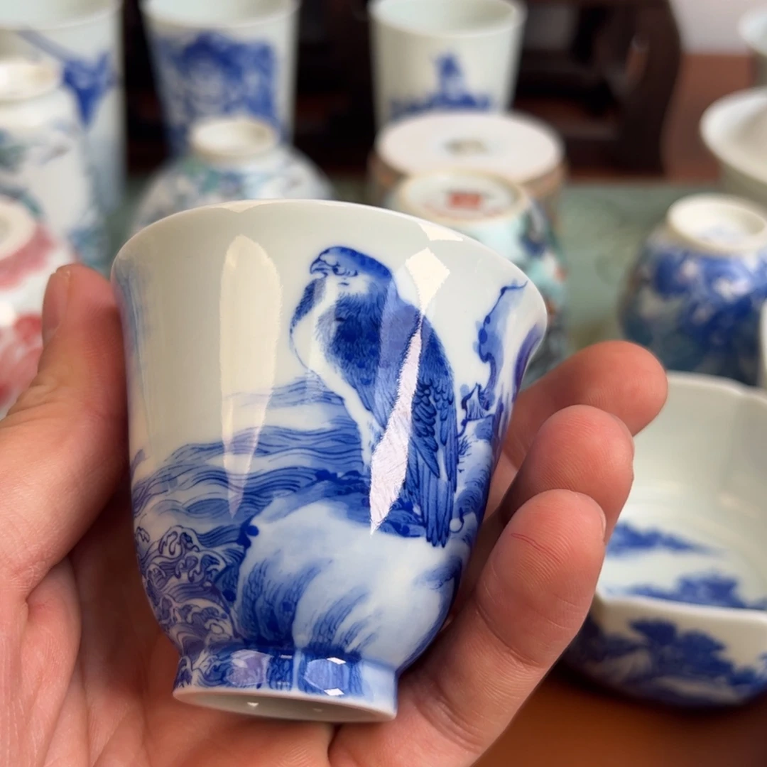 瓷片如**潮景德镇瓷器手工手绘