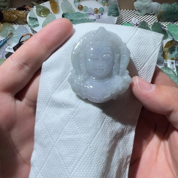 翡翠项链未镶嵌天然