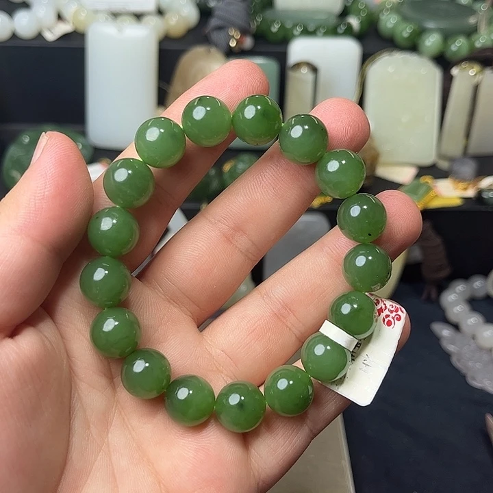 和田玉未镶嵌手链48