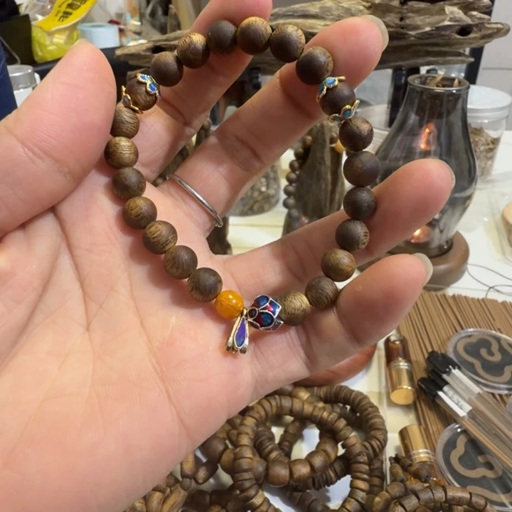 手串沉香沉香手串DIY