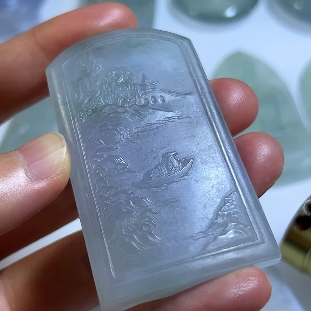 未镶嵌定制翡翠挂件