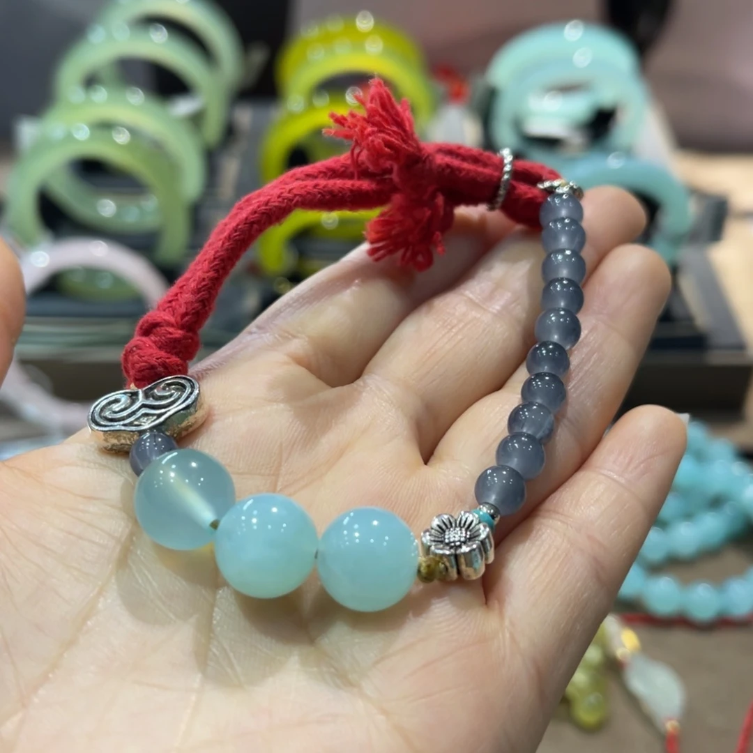 岫玉手镯未镶嵌手镯