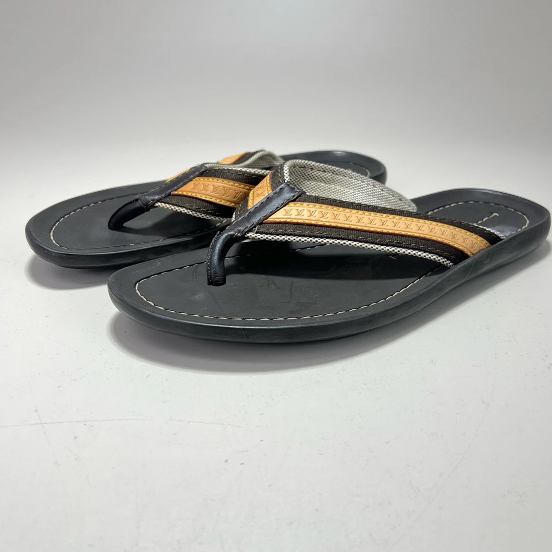 95新 LouisVuitton/路易威登 LOUIS VUITTON LV人字拖鞋41码14925