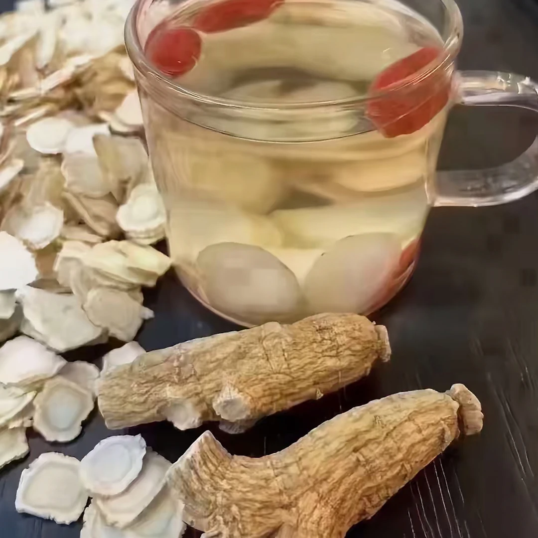 原装足龄老参花旗参切片可泡水食用西洋参