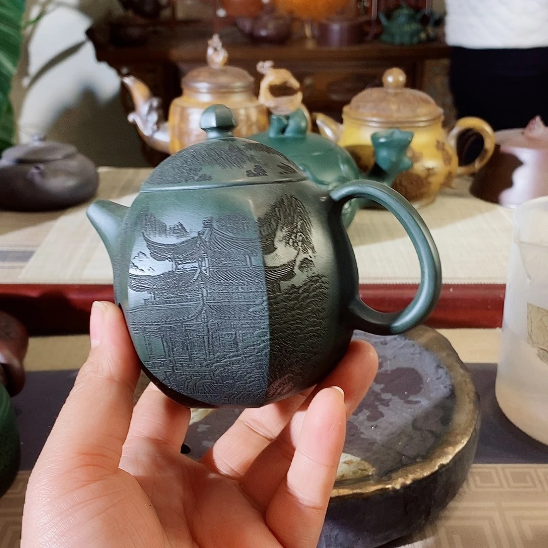 紫砂茶壶宜兴紫砂壶的人