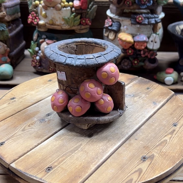 嘻哈多肉花盆百搭