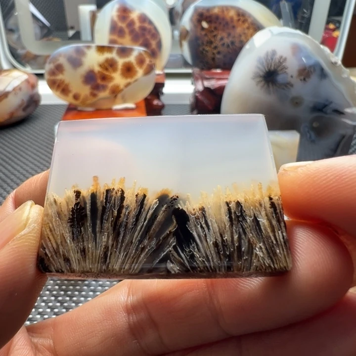 未镶嵌玛瑙/玉髓珠宝奇石