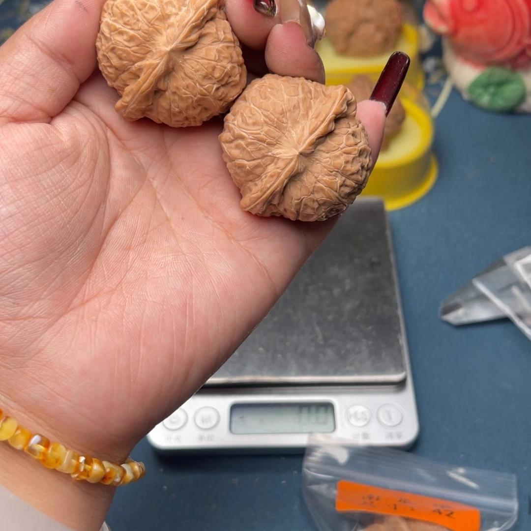 文玩核桃把件南瓜墩41