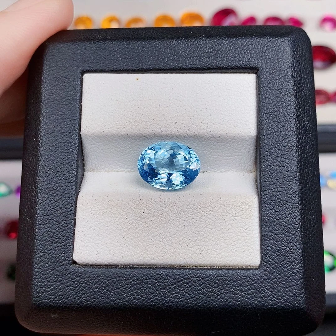 裸石海蓝宝石4.05ct