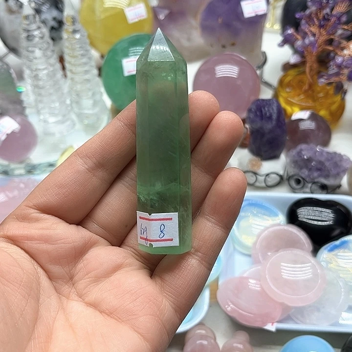 61克萤石柱未镶嵌萤石