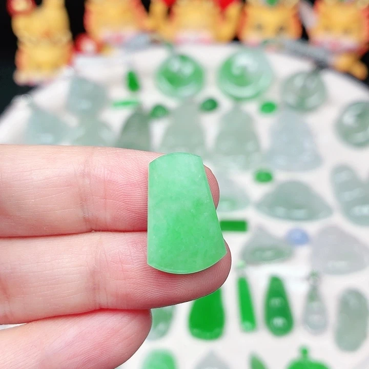 翡翠裸石缅甸天然A货翡翠