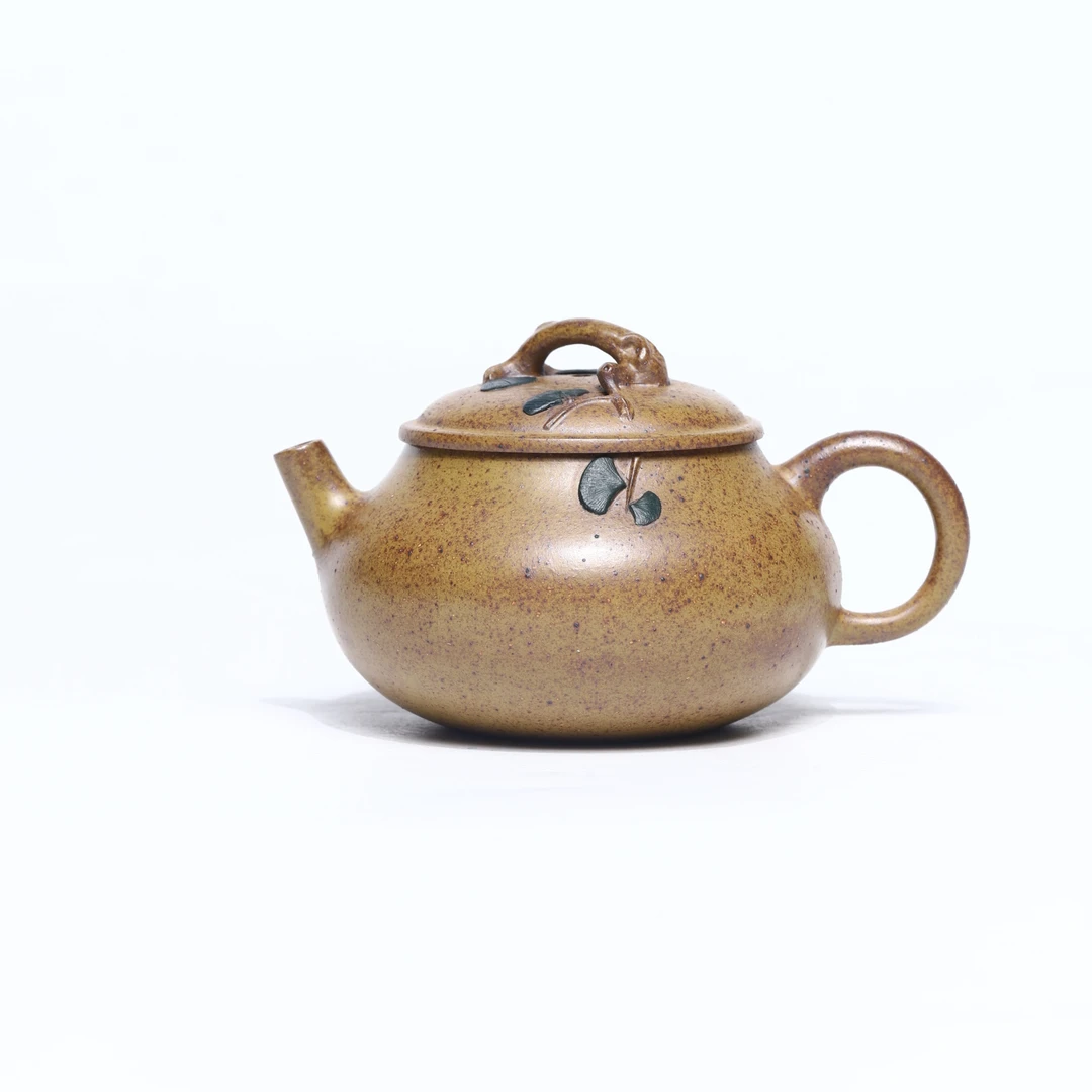 松针 柴烧紫砂壶