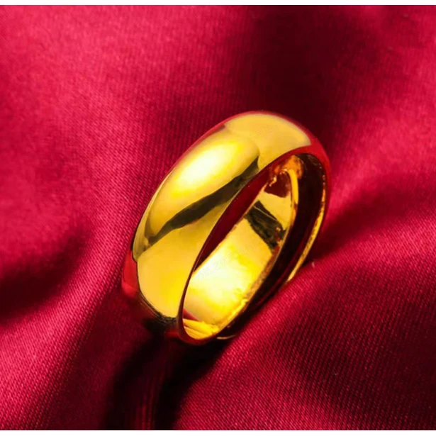 【玖玖甄选】经典大气精工细作简约时尚精品光面合金戒指【SCJ03】