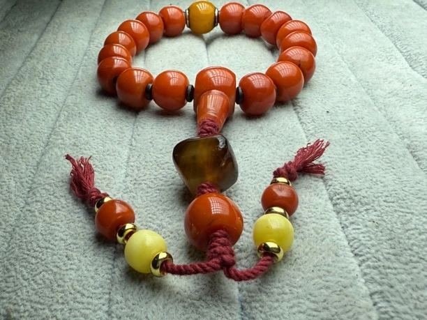 老南红手链，藏传，