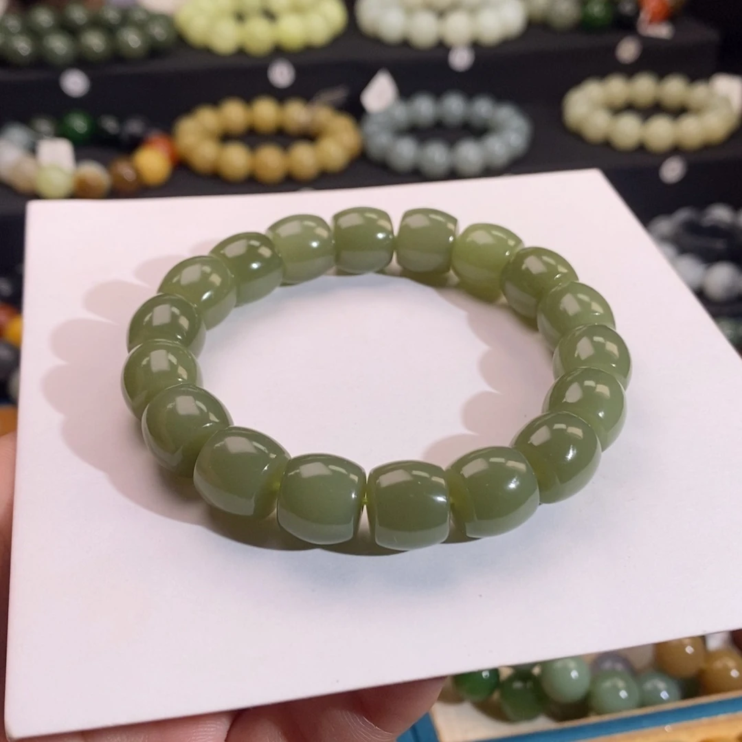 和田玉手串未镶嵌W 12