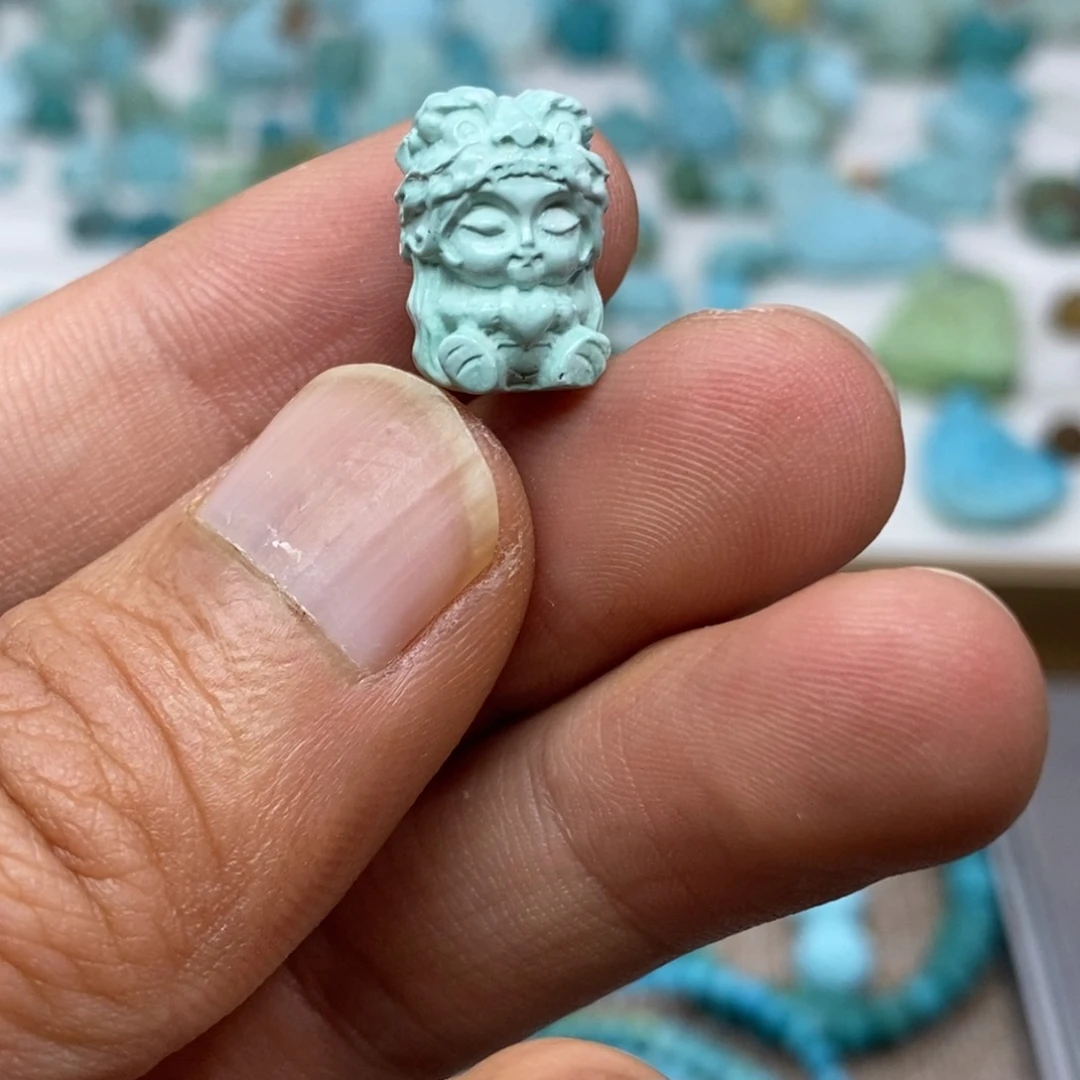 【闪购商品】未镶嵌绿松石123