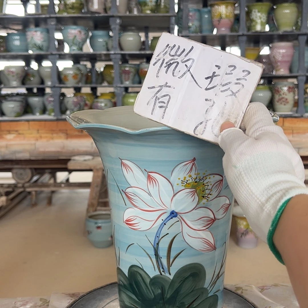 罐13xc景德镇陶瓷花盆