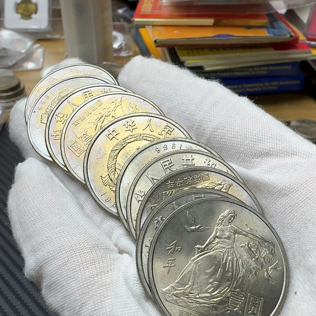 其他普通金属和平纪念币10枚