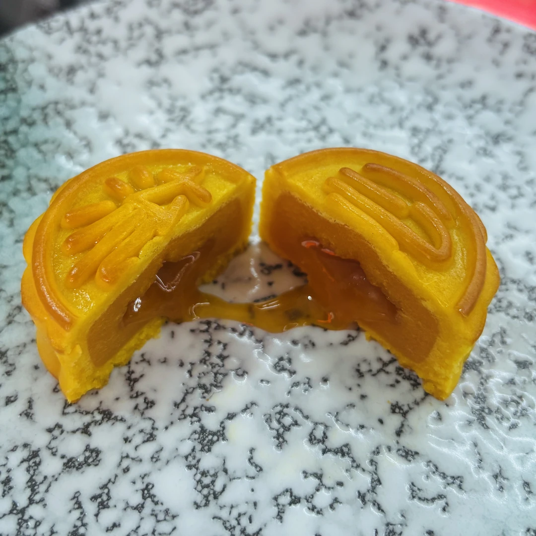 流心奶油蛋黄月饼
