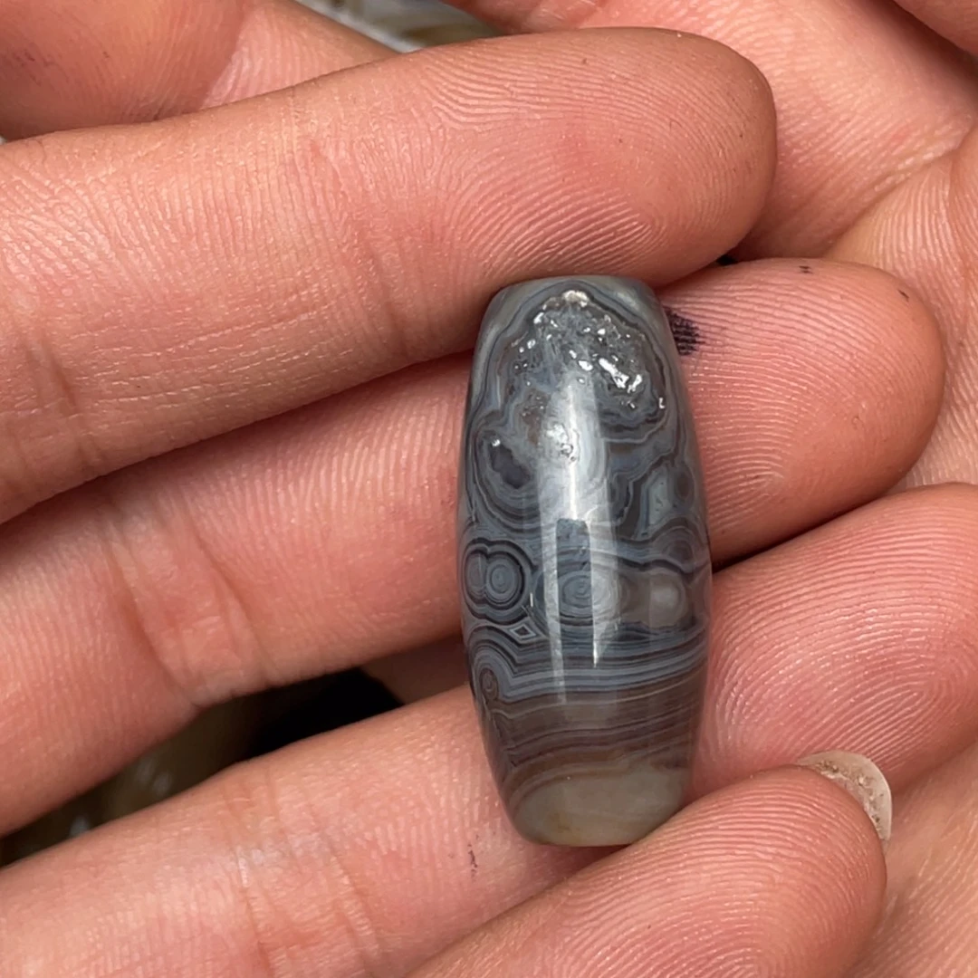 麦****玛瑙/玉髓未镶嵌吊坠(不含链)