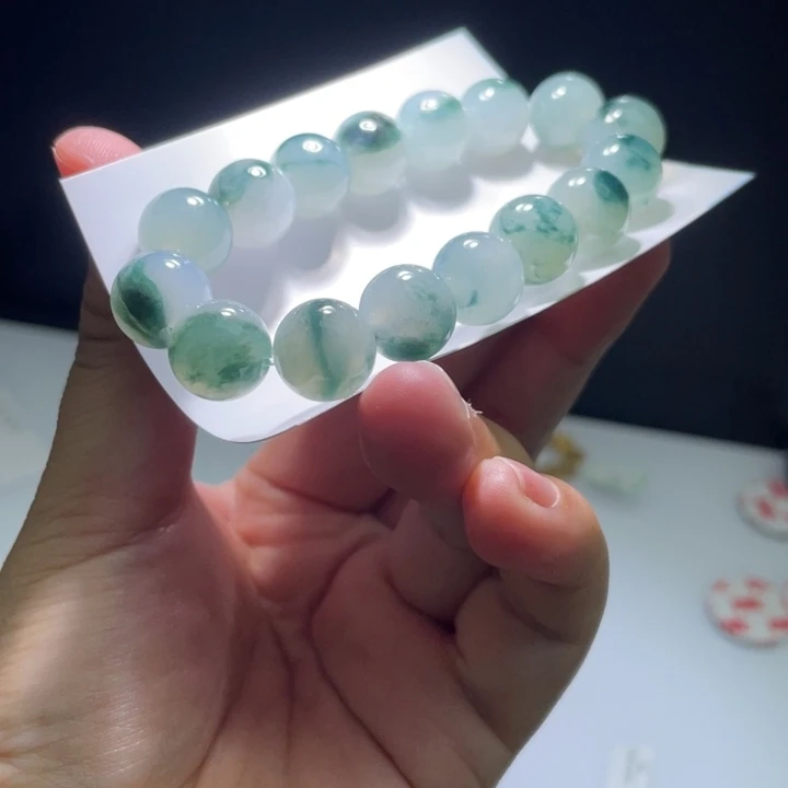 未镶嵌定制翡翠翡翠卡12+