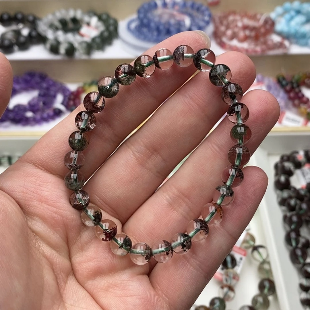 【闪购商品】水晶手链未镶嵌元****儿天然四季幽灵