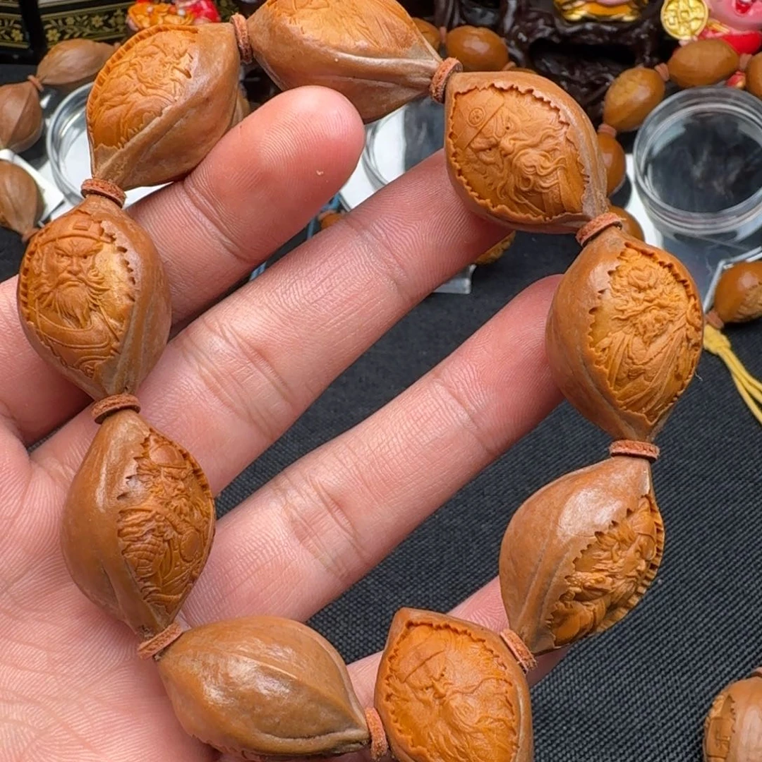 橄榄核手串/手链钟馗