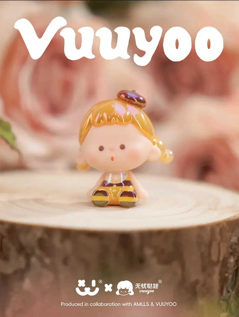 【踩后五】阿玛莉莉丝无忧哒娃联名系列萌粒盲盒公仔摆件可爱收藏