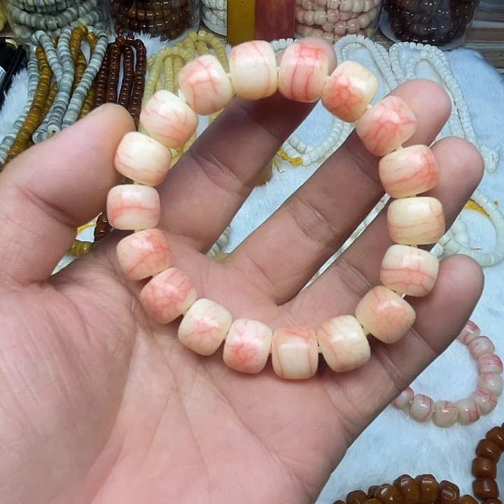 忠***胆驼骨手串/手链驼骨三花血料卡14