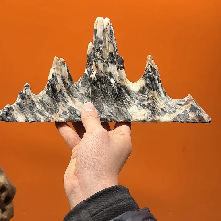 茶宠悟**手奇石茶宠鱼缸文房摆件